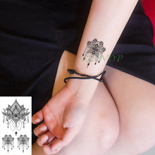 Waterproof Temporary Tattoo Sticker diamond flower heart magic tatto flash tatoo fake tattoos for lady women men girl 2024 - buy cheap