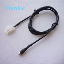 Biurlink Motorcycle MP3 Aux Cable Female 3.5MM Jack Adapter for Honda Goldwing GL1800 2024 - buy cheap