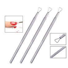 NEW! 1 Pcs Durable Triangle Rod Stick Cuticle Pusher Nail Art UV Gel Polish Remover For Nail Art Decoration Manicure Tool CP-02# 2024 - buy cheap