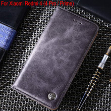 for Xiaomi Redmi 4 pro case Luxury Leather Flip cover Stand Card Slot Vintage Cases for Xiaomi Redmi 4 pro prime Without magnets 2024 - buy cheap