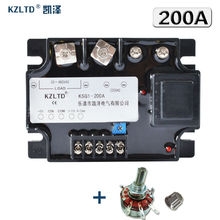 KZLTD Single Phase Solid State Voltage Regulator 200A 480V AC Power Regulator Module 200A SSR Relay High Quality Rele 2024 - buy cheap