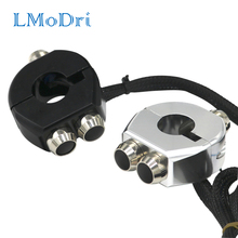 LMoDri CNC Momentary Latching Switch Aluminium Alloy Switches Motorcycle  Handle Grips Reset Buttons 2024 - buy cheap