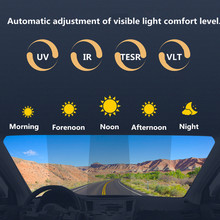 Sunice-Película de ventana fotocromática para vehículo de coche automático, Nano cerámica, tinte Solar, visión clara por la noche, PET, película inteligente, 152cm x 500cm 2024 - compra barato