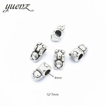 YuenZ 15pcs Antique Silver color Big Hole rabbit Beads Spacers Beads Fit European Charm Jewelry Accessories DIY Findings R185 2024 - buy cheap