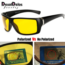 Night Vision Glasses For Headlight Polarized Driving Sunglasses Yellow Lens UV400 Night Eyewear Oculos de sol feminino 2024 - buy cheap