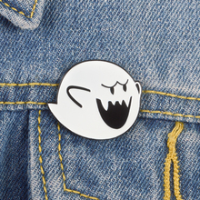 XEDZ New trend white little demon badge brooch open mouth funny creative personality backpack bag pendant children brooch gift 2024 - buy cheap