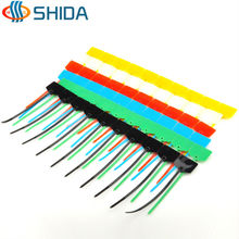 500pcs 4*180mm Zip Ties Write On Ethernet Wire Power Cable Label Mark Sign nylon cable ties 2024 - buy cheap