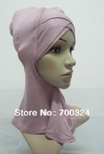 H679 двойной крест ниндзя шарф, шарф внутренняя шляпа, быстрая доставка, разные цвета 2024 - купить недорого