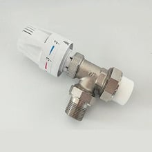 PP-R automatic temperature control valve thermostatic valve aluminum-plastic joint heating angle valve 2024 - buy cheap