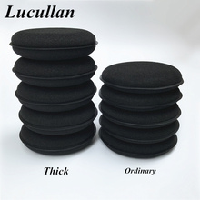 Lucullan 5 Pack Ultra Thick 30mm High Density Foam Sponge  Auto Detailing Applicator Pad Best For Waxing and Polishing 2024 - buy cheap
