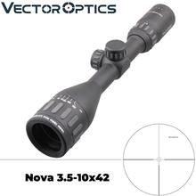 Vector Optics Nova 3.5-10x42 AO Objective Focus Hunting Shooting Riflescope 1 Inch Monotube with Weaver or Dovetail Mount Rings 2024 - buy cheap
