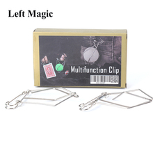 Bola/suporte de metal hanky, clipe multifunction magia truques suporte do mágico close-up fase ilusões acessórios adereços 2024 - compre barato