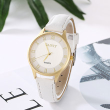 Reloj hombre Gaiety luxury brand Retro Roman numerals Exquisite Dial Women Ladies Watches Analog Leather Quartz Wrist Watch B30 2024 - buy cheap