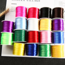 60 Meter/Roll 1mm Flat Crystal Elastic Cord Beading Stretch Thread/String/Rope for Necklace Bracelet Jewelry Making Supply 2024 - buy cheap