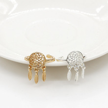 Женское кольцо в этническом стиле «Ловец снов» 2024 - купить недорого