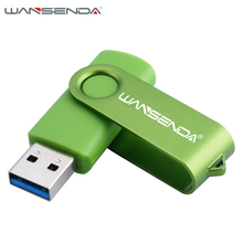 WANSENDA 3.0 Usb Flash Drive 256GB 128GB GB GB 16 32 64GB Swivel Pendrive 8GB 4GB USB Pen Drive de Memória U Vara Personalizado 2024 - compre barato