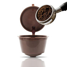 Cápsulas cheias de cápsula de café dolce gusto, 1 peça, reutilizável, filtro, copo prático 2024 - compre barato