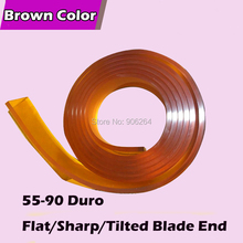 Silk Screen Glue Tape Scraper Flat Wiper Sharp Shave High Quality Squeegee Blade 2024 - buy cheap