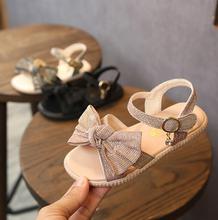 Summer Sandals For Girls Baby Bow Tie Beach Sandals Toddler Children Dance Sneakers Casual Single Dress Shoes For Party Shoes 2024 - buy cheap