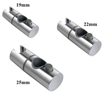 ABS Replacement Sturdy Bathroom Shower Rail Head Slider Holder Adjustable Bracket Made In Sturdy 25/19/22mm 2024 - buy cheap