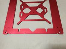 Набор для переделки swчайник Reprap Prusa i3, алюминиевая рама 6 мм, анодированный красный цвет, алюминиевый сплав 6 мм, 3D-принтер RepRap mendel-reprap 2024 - купить недорого