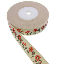 10 Yards 15mm cotton ribbon printed flower ribbons tape sewing fabric for packing Party DIY Decorations 5/8" 2024 - buy cheap