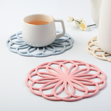 1pc round coaster isolamento tapetes de mesa almofadas de mesa de plástico placemat antiderrapante tapetes de café chá lugar tapetes de cozinha decoração 2024 - compre barato