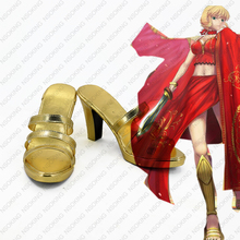 El destino más Nero Saber Coliseo calzado de anime para Cosplay botas 2024 - compra barato