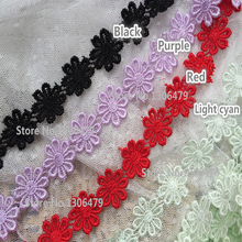 14yards/lot 5 Colors Selectable Soluble Lace Fine 2 Cm Wide DIY Clothing Cloth Art Excipients RS1077 2024 - buy cheap