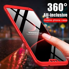 Чехол для Huawei Mate 20 lite, чехол 360 для телефона Honor 8X Max, чехол P20 Pro 9 Lite Play Note 10 Nova 3i 7A 7X Y6 Prime 2018 2024 - купить недорого