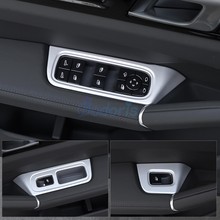 Interruptor de cristal de ventana Interior de coche, cubierta de botón, embellecedor, estilo de coche 2018 2019, accesorios para Porsche Cayenne 2024 - compra barato