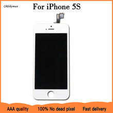 AAA Quality White Black Digitizer Display For Iphone 5 5s 5C LCD Touch Screen Full Assembly Replacement For iPhone 5S 2024 - buy cheap