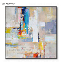 Professional Artist Hand-painted High Quality Abstract Oil Painting on Canvas Beauty Color Abstract Oil Painting for Living Room 2024 - buy cheap