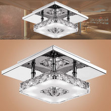 Ceiling Lights Indoor Crystal Lighting LED Luminaria Abajur Modern LED Ceiling Lamp For Living Dining Bed Room Home Decoration 2024 - buy cheap