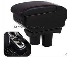 For Citroen c-elysee/ for Peugeot 301 armrest central Store content Storage box with cup holder ashtray accessories 2012-2014 2024 - buy cheap