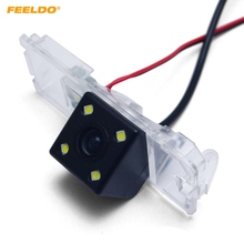 FEELDO Rear View Car Camera With LED Light For Volkswagen Passat B7/Magotan/Golf/Phaeton/Passat CC/Scirocco/Polo/Superb #4057 2024 - buy cheap