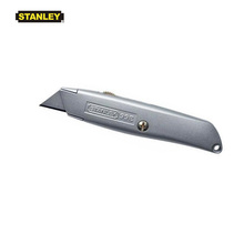 Stanley-faca com suporte de metal, 10-099, acompanha 3 lâminas de corte, tipos de lâminas, comprimento de 6 ", cinza 2024 - compre barato