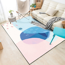 Alfombra moderna nórdica de dibujos animados para dormitorio, alfombra rosa para habitación de bebé, Tapete de alfombra para mujer de tamaño pequeño 2024 - compra barato