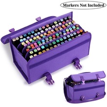 120 Holes Folding School Pencil Case Sketch Drawing Painting Pen Bag Portable Pencilcase Storage Box Stationery Estojo Escolar 2024 - buy cheap