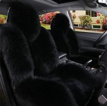 100% Natural fur Australian sheepskin car seat covers universal size for seat cover accessories automobiles 2016 D025-B 2024 - buy cheap