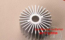 5PCS Sunflower Radiator 40*9*10MM 20 30MM LED lamp bead radiator aluminum alloy round aluminum radiator 2024 - buy cheap