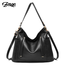 ZMQN Luxury Bags For Women Black Handbags Women Messenger Bags 2020 Leather Handbag Hobos Big Shoulder Bag Bolsa Feminina A897 2024 - buy cheap