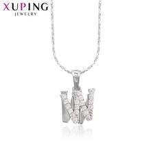 Xuping Fashion Letter "W" Charm Pendant With Environmental Copper Jewelry for Girl Women Mother's Day Gift M35-30086 2024 - buy cheap