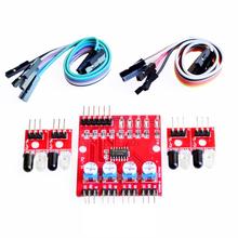 Four Way 4 Channel Infrared Detector Tracing Transmission Line Obstacle Avoidance Sensor Module  Diy Car Robot 2024 - buy cheap