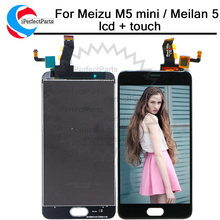 Pantalla LCD para Meizu M5, montaje de digitalizador con pantalla táctil M611D, M611Y, M611A, para MEIZU M5 mini LCD de 5,2 pulgadas con marco M611h + herramientas 2024 - compra barato
