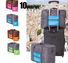 Divisor de paquetes de viaje para aviones, conjunto de bolsas de almacenamiento para ropa, organizador y embalaje, 10 unids/lote 2024 - compra barato