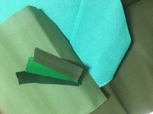 Ткань для вышивки крестиком Aida 14ct, зеленая и синяя ткань, холст для рукоделия «сделай сам», товары для рукоделия, вышивка 2024 - купить недорого