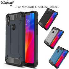 Capa sob medida para motorola moto one power case 6.2 tpu + pc à prova de choque híbrido armadura capa completa para moto one power/p30 note xt1924 2024 - compre barato