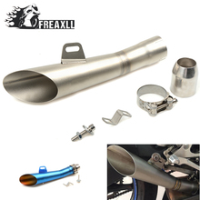 35MM-51MM Universal Motorcycle Exhaust Pipe Escape Scooter Muffler With DB Killer  For YAMAHA XJ6 YZF R1 R6 MT-09 For Kawasaki 2024 - buy cheap