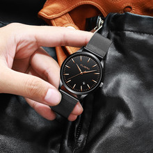 men's wrist watches Fashion Men's Watch Military Stainless Steel Analog Date Sport Quartz Wrist Watch erkek kol saati reloj hom 2024 - buy cheap
